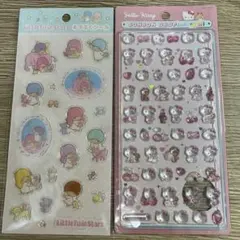 m*i様 【新品・未開封】ボンボンドロップシール・キラぷくシール　2枚セット