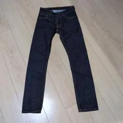 Nudie Jeans Co ストレートデニム ボタンフライ　W28のサムネイル