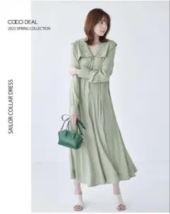 ココディール ロングワンピース