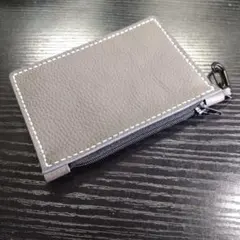 コインケース　小物入れ　本革　レザー　ハンドメイド