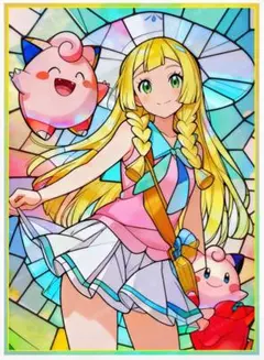 ★ラス1★ 期間限定［海外/ポケモンデッキシールド］リーリエ スリーブ 60枚