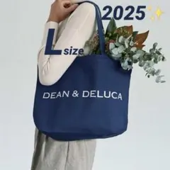 DEAN & DELUCAチャリティートート2025 ✨ラピスブルー Ｌ
