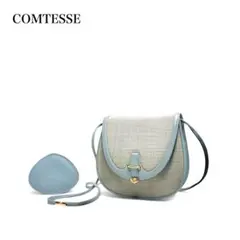 【良品】COMTESSE コンテス/西ドイツ製/ホースヘアー/ショルダーバッグのサムネイル