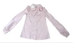 TRALALA＊リボン付きフリルブラウス＊希少＊レア品＊平成＊新品未使用タグ付き