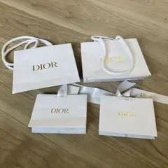 Diorショップ紙袋４組