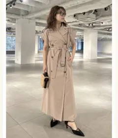 FRAY I.D トレンチジレワンピース