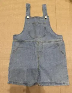キッズ　オーバーオール　デニム　韓国服　90cm