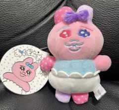 おぱんちゅうさぎ パターン　ぬいぐるみ　しまむら　マスコット　キーホルダー