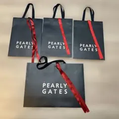☆専用☆PEARLY GATES ショップ袋 4枚+1枚＊308 1枚のみのサムネイル