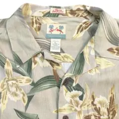 70s-80s レインスプーナー 乳首なし アロハシャツ プルオーバー L相当