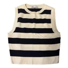 ZARA ノースリーブ　トップス