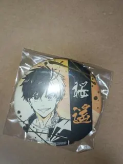 ウィンドブレーカー　桜遥　箔押し和風缶バッチ