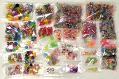 ビーズセット 多色 プラスチック製