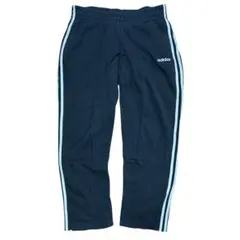 00s adidas アディダス スウェットパンツ ブラック 3本ライン L