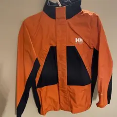 Helly Hansen 防水ジャケット 100cm~ オレンジ/ネイビー