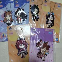 ウマ娘　一番くじラバーマスコット６種まとめ売り（バラ売り不可）