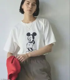 ともさかりえさん♡MY WEAKNESS♡ミッキーマウス Tシャツ ホワイト L