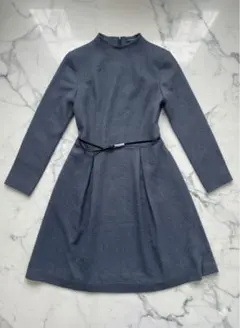 【極美品】バーバリーロンドン ウールワンピース 160A 三陽商会