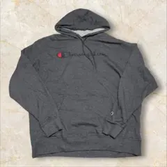 Champion スウェットパーカー USメンズ 肉厚ダークグレーXXXL