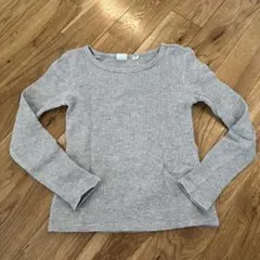 GAP KIDS グレー 長袖カットソー Sサイズ