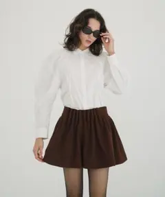 CLANE LOW WAIST TUCK SHORT PANTSのサムネイル