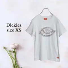 ディッキーズ【XS】ラウンドネックフロントプリントTシャツ 半袖訳あり