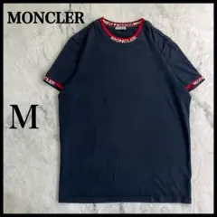 美品・最高級の逸品】モンクレール☆ネックロゴ入りTシャツ/3096 