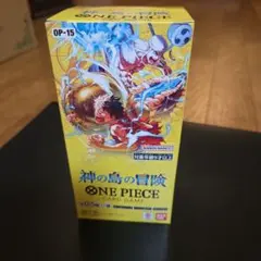 T*ん様 ワンピースカード神の島の冒険ボックステープつき新品未開封