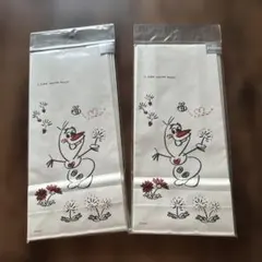 ディズニー　アナと雪の女王　オラフ ギフト袋 Frozen マチ有り角底袋9枚