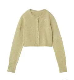 lily brown ラメニットカーディガン (web限定カラー)