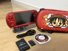 極美品 動作確認品 PSP 3000 ラディアントレッド すぐ遊べるセット