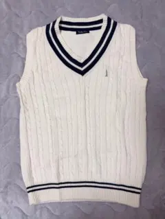 イーストボーイ ケーブル編み スクールベスト 11号