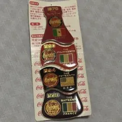 コカ・コーラ ワールドカップピンズセット - メルカリ