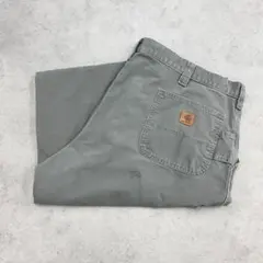 レアカラー　FAT　メキシコ製　カーハート　ダックペインターパンツ　古着　グレー