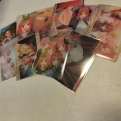 五等分の花嫁 クリアカード まとめ売りのサムネイル