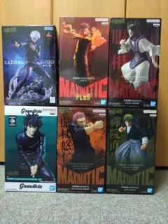 呪術廻戦フィギュアまとめ売り【新品6体】
