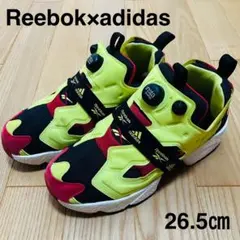 Reebok × adidas インスタ ポンプフューリー ブースト 26.5㎝