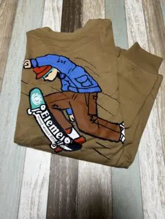 ELEMENT バックプリント ロングTシャツ