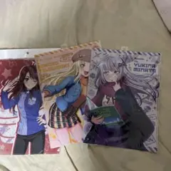 バンドリ　クリアファイル 3枚セット