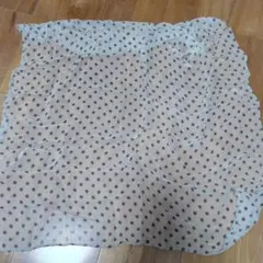 ドット柄 シフォンストールのサムネイル