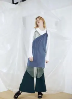 PAMEO POSE シアーキャミワンピ