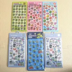 シール6点セット　まとめ売り　たまごっち　はぴだんぶい　トイストーリー
