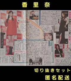 香里奈　切り抜きセット