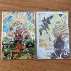 ドラゴンボールヒーローズ UGM5-017孫悟空＆UGM2-SEC3 DAセルのサムネイル