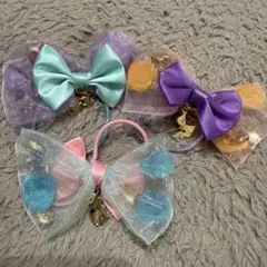 ディズニー Cottoli ヘアクリップ 3点セット ラプンツェル バースデイ
