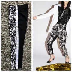 極美品FATケミカルウォッシュワイドテーパードデニムタック入りSKINNY