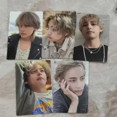 BTSテテ　ソロアルバムトレカ　あお