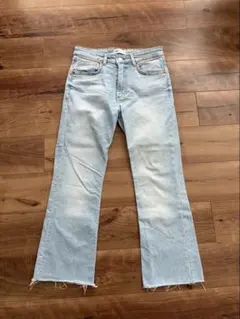 ZARA ライトブルー デニムパンツのサムネイル