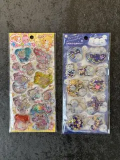 シマエナガスパンコールパーティー シール&かおりつき　ウォーターインシール