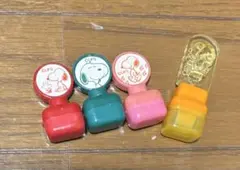 スヌーピー スタンプ 4個セット